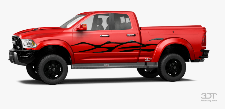 Dodge Ram 1500 Quad Cab Truck 2014 Tuning - Silverado Single Cab Roof Rack, HD Png Download
