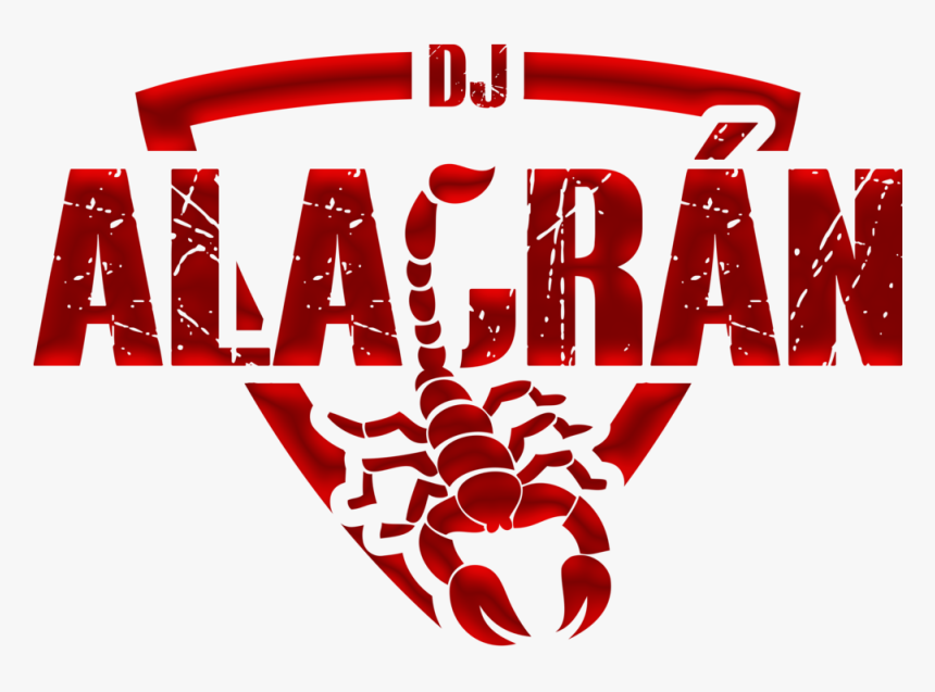 Logotipo Dj Alacrán B&n Final - Graphic Design, HD Png Download