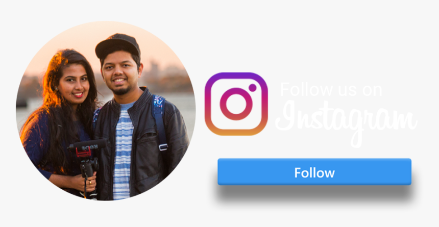 Instagram Follow Us - Trip Couple, HD Png Download