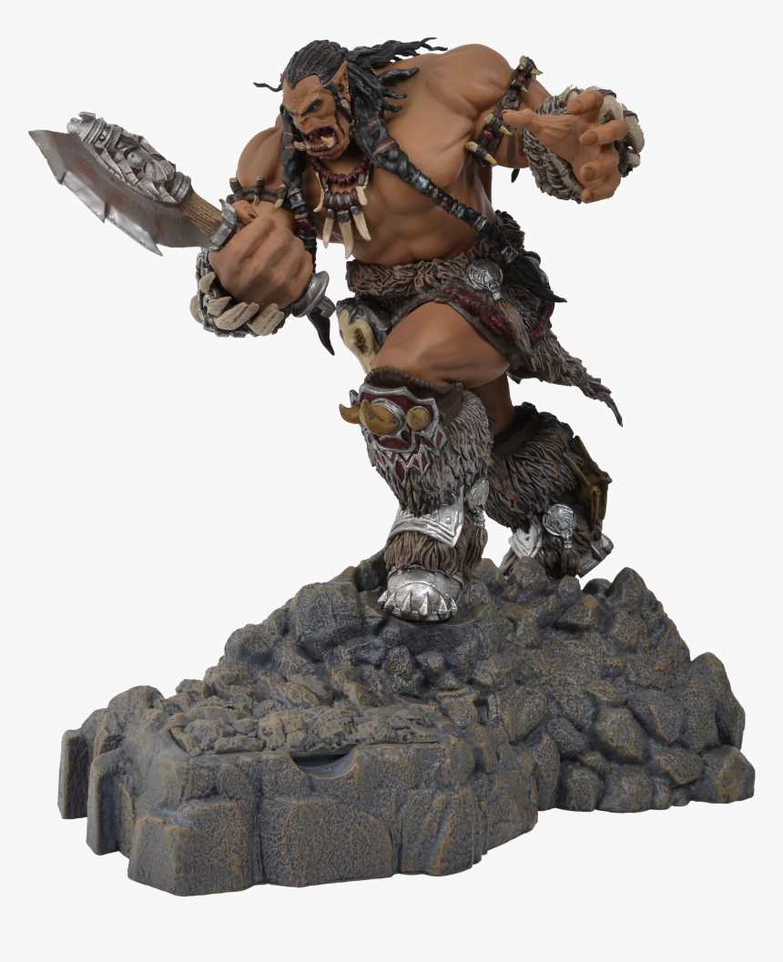 Swordfish Tech Warcraft- Durotan Statue Phone Charging, HD Png Download