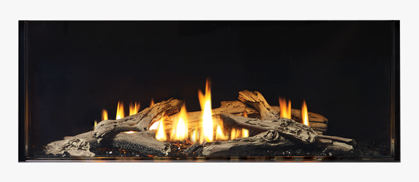 New York View With Driftwood Log Set - Flame, HD Png Download