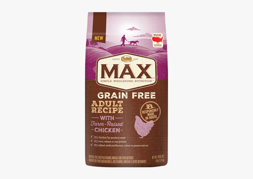 Gf Adultrecipehero - Nutro Grain Free Chicken Dog Food, HD Png Download