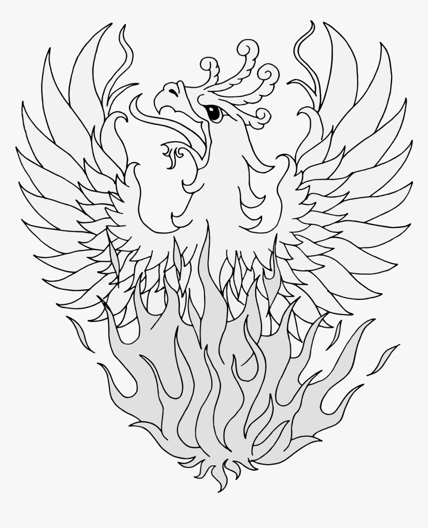 Phoenix Heraldic, HD Png Download