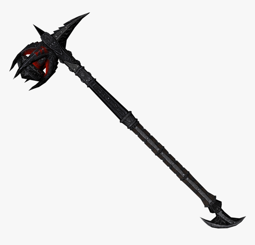 Elder Scrolls - Skyrim Daedric Warhammer, HD Png Download