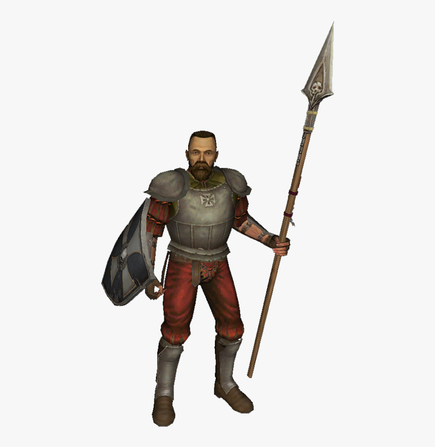 Spear Man Transparent Png - Empire State Troop Art, Png Download