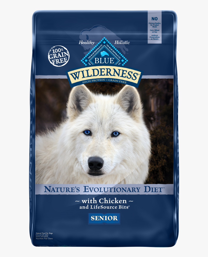 Blue Buffalo Wilderness Grain Free Chicken High Protein - Blue Buffalo Wilderness Puppy Chicken Recipe Grain, HD Png Download