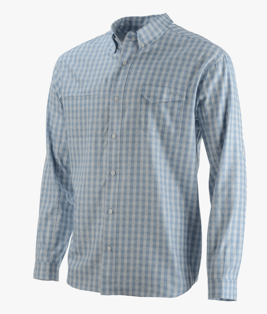 Huk Tide Point Plaid Long Sleeve Shirt 
 Class - Huk, HD Png Download