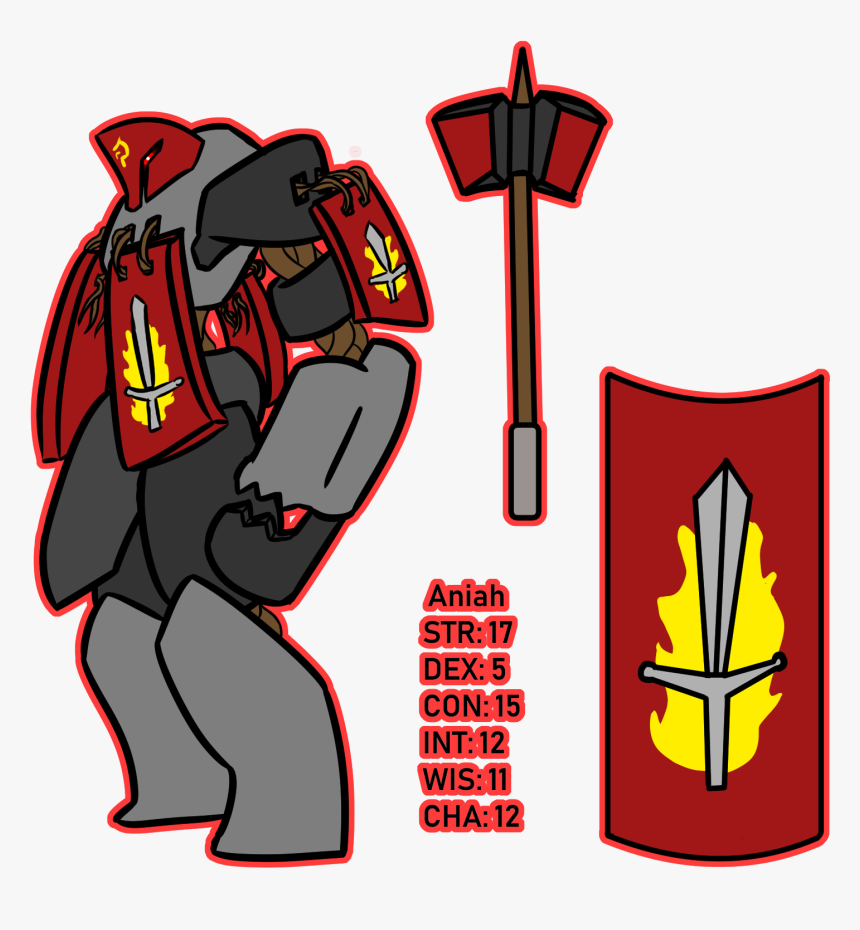 Warforged Conquest Paladin - Cartoon, HD Png Download