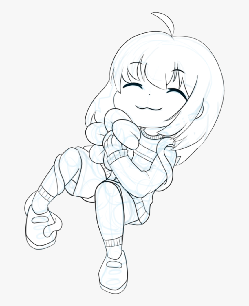 Undertale Lineart Png, Transparent Png