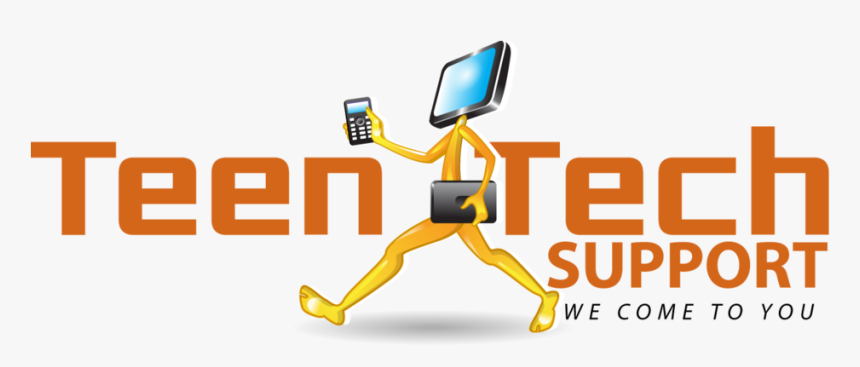 Teen Tech Support Logo 2 - Graphic Design, HD Png Download