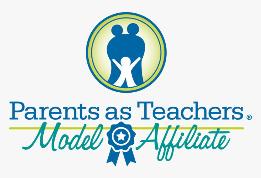 Blue Ribbon Logo -2 - Parents As Teachers Model Affiliate, HD Png Download