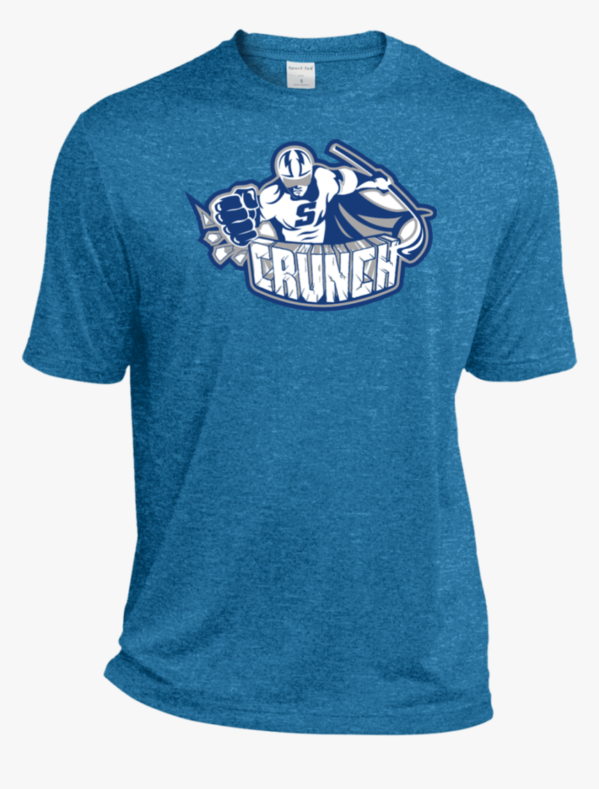 Syracuse Crunch Adult Primary Logo Heather Dri Fit - T-shirt, HD Png Download