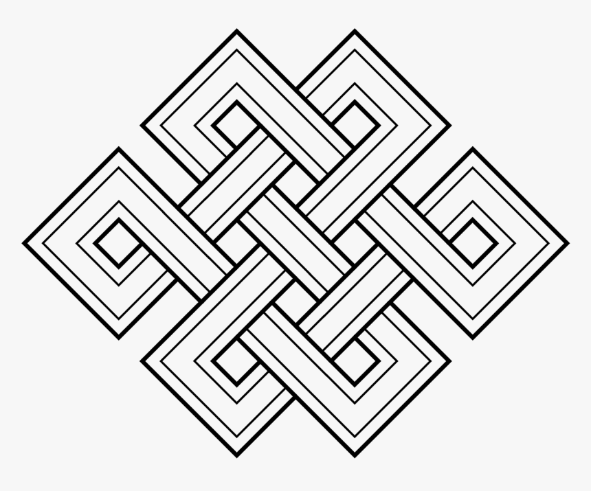 Endless Knot Buddhism, HD Png Download
