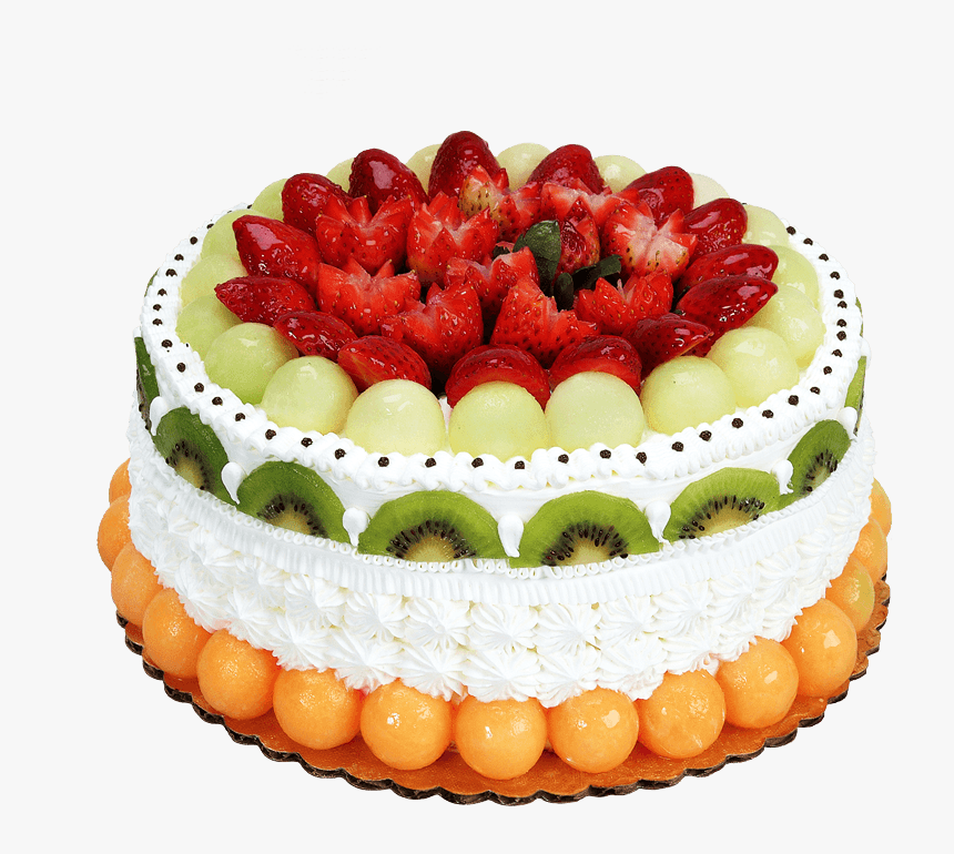 Decoracion De Pasteles Con Fruta, HD Png Download