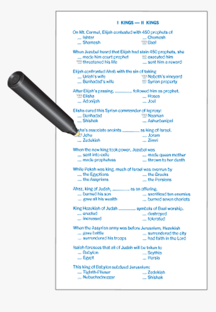 Yes & Know® Bible Old Testament, HD Png Download