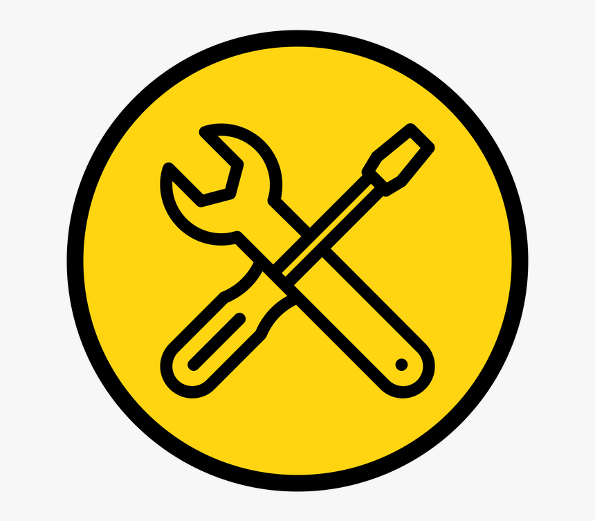 Icon Ac Repair - Screwdriver And Spanner Logo, HD Png Download