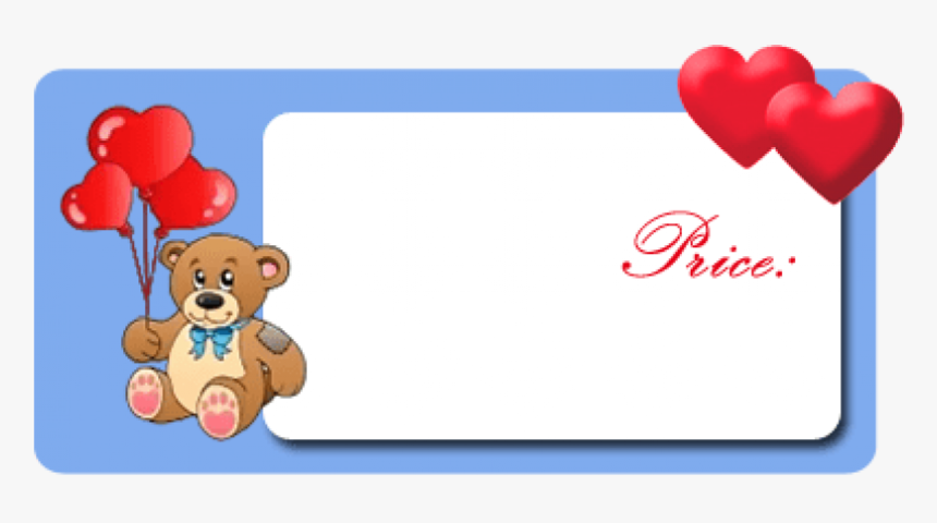 Best Stock Photos Valentines Frame Blue Background - Portable Network Graphics, HD Png Download