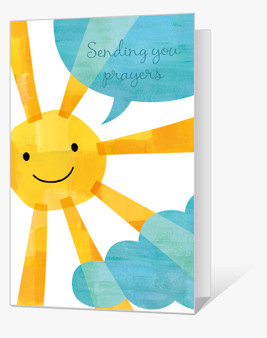 Happy Thoughts Printable - Printable Encouragement Card, HD Png Download