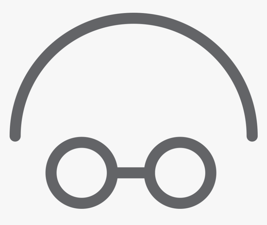 Glasses - Circle, HD Png Download