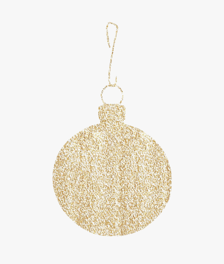 Golden Christmas Ball Png Image - Locket, Transparent Png