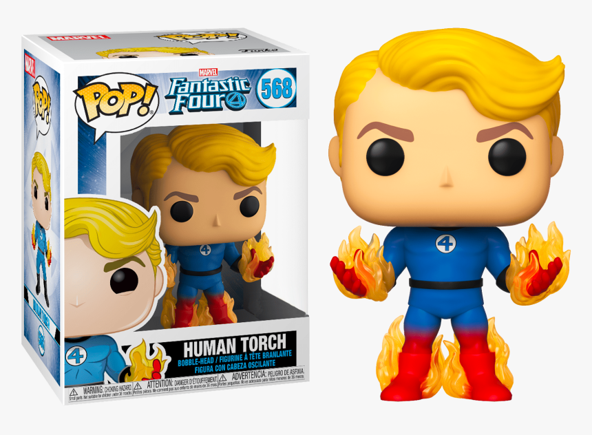 Fantastic Four Human Torch Pop, HD Png Download