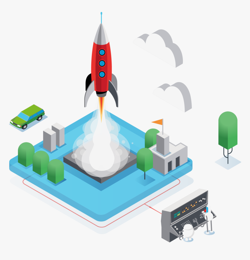 Vector Home Driving Innovation@2x - Illustration, HD Png Download