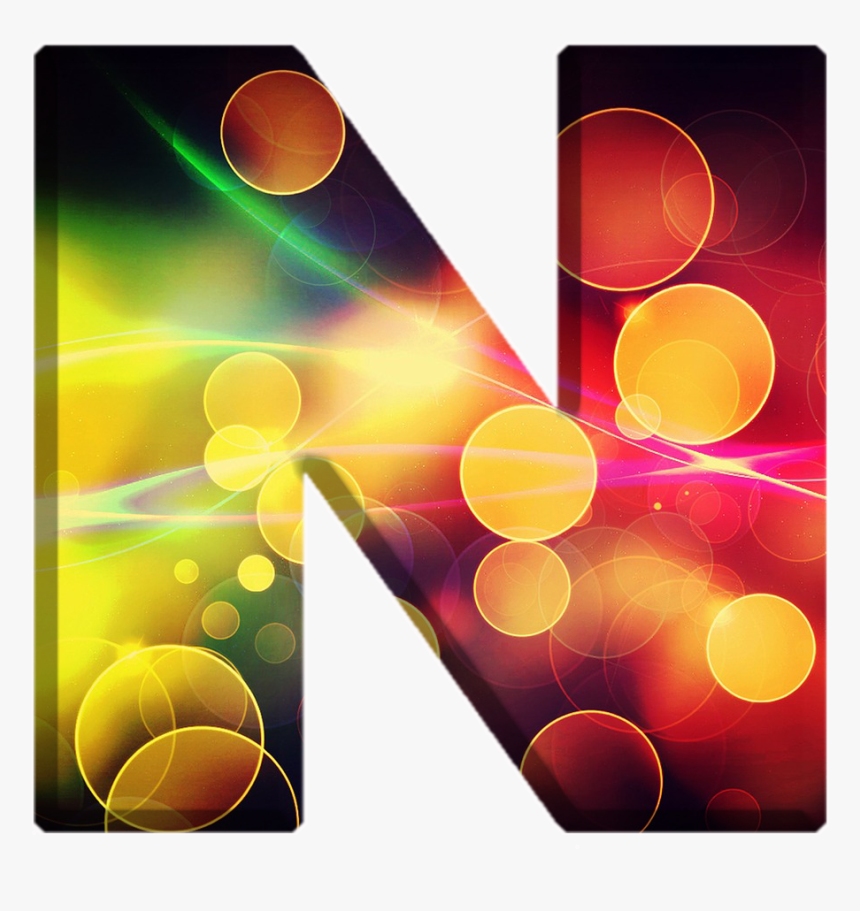 Alfabeto Decorativo Bokeh Png - Portable Network Graphics, Transparent Png