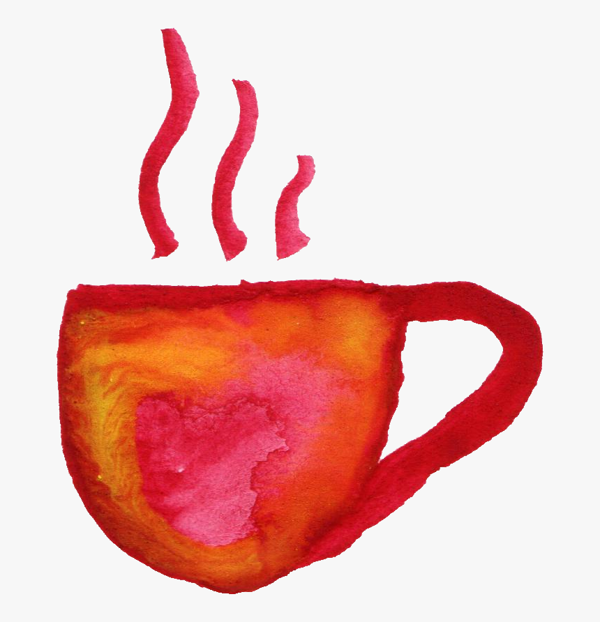 Watercolor Coffee Cup Png, Transparent Png