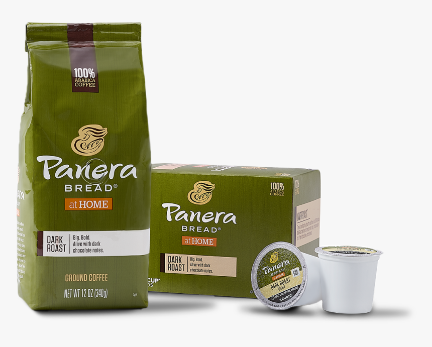 Dark Roast Coffee 
		 Srcset Data - Panera Bread, HD Png Download