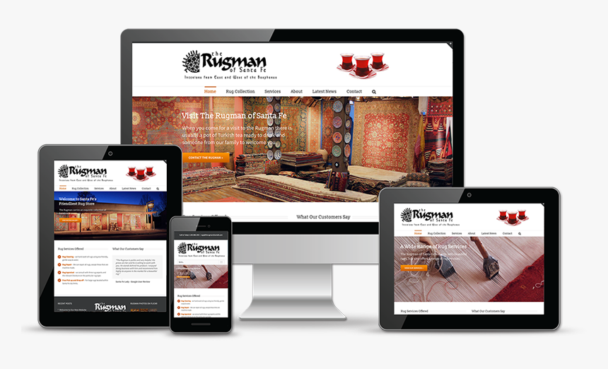 Santa Fe Web Design Company - Website, HD Png Download