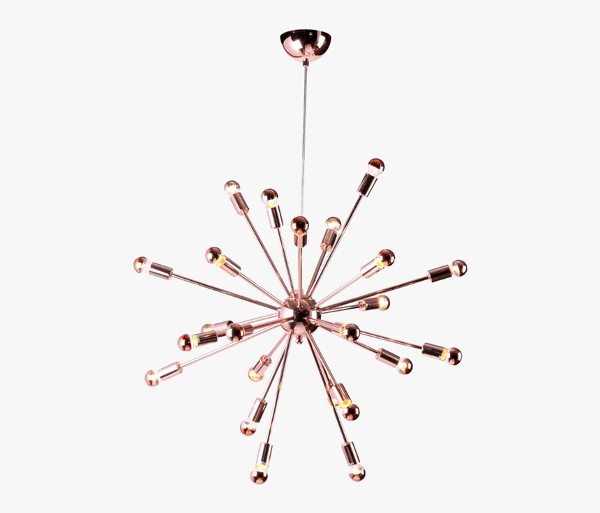 Spark Copper A Ceiling By Fine Modern - Chandelier, HD Png Download
