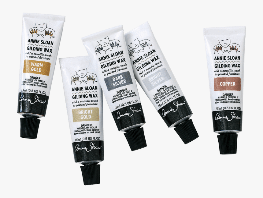 Metallic Gilding Wax 15ml Tube - Annie Sloan, HD Png Download