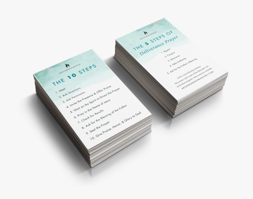 Realistic Business Card Mock-up, HD Png Download