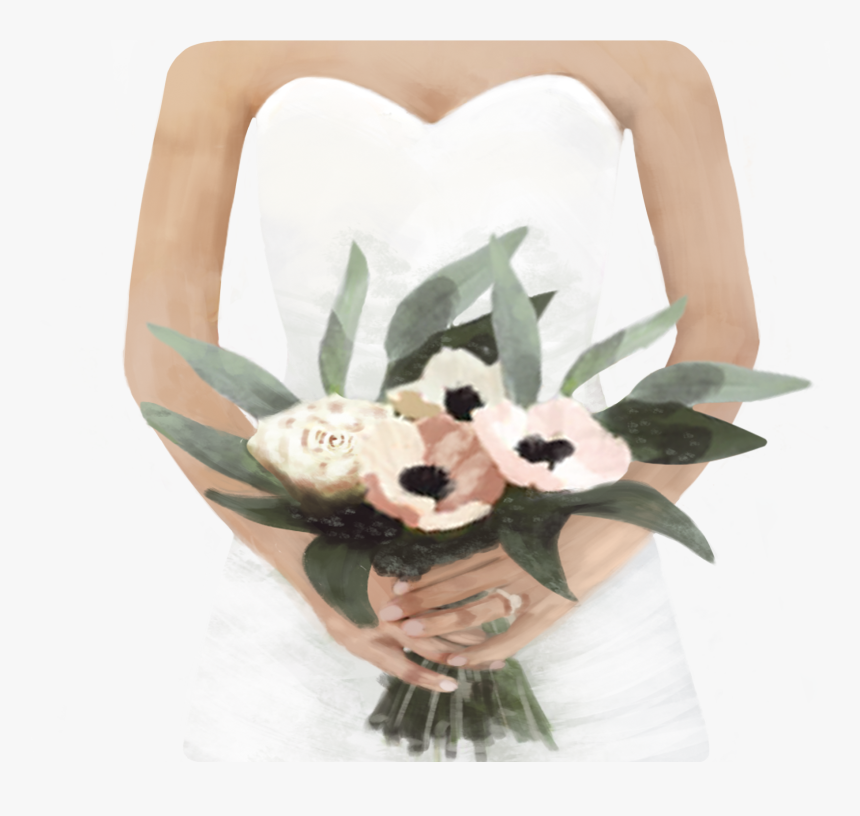 Bride Gets Married - Artificial Flower, HD Png Download
