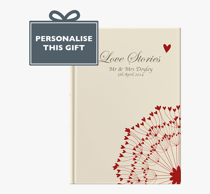 Personalised Love Book, HD Png Download