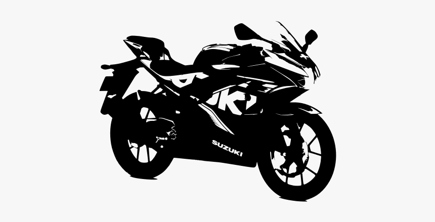 Racing Motorcycle Silhouette-1579772438 - Motor Bike Clipart, HD Png Download
