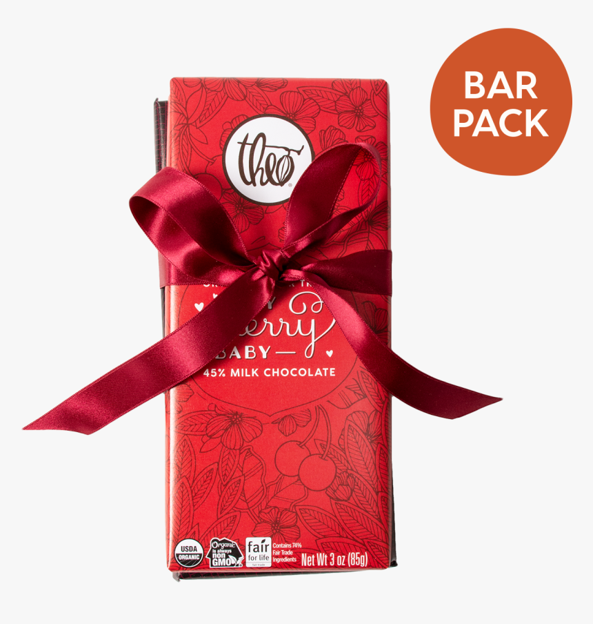 Theo Valentine S Day Bar 2-pack - Wrapping Paper, HD Png Download