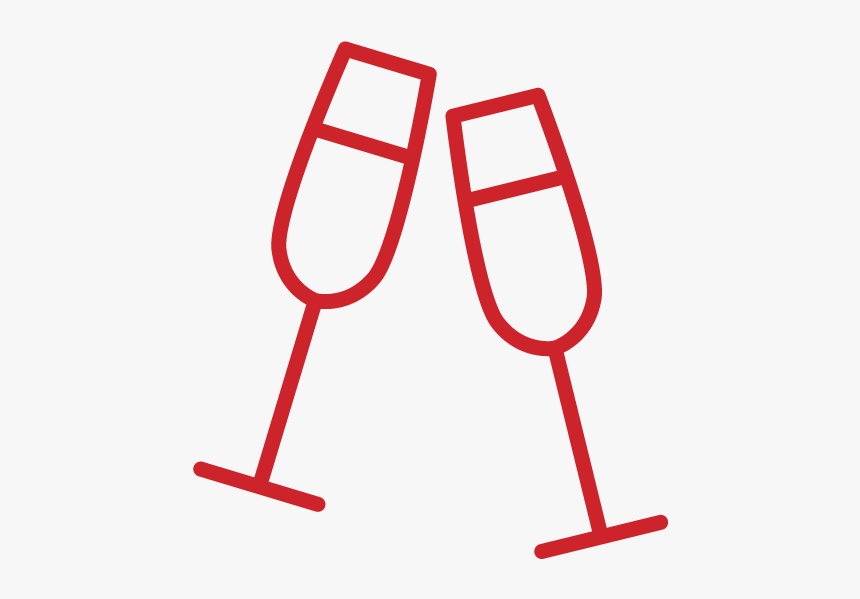 Champagne Glass Icon Png, Transparent Png