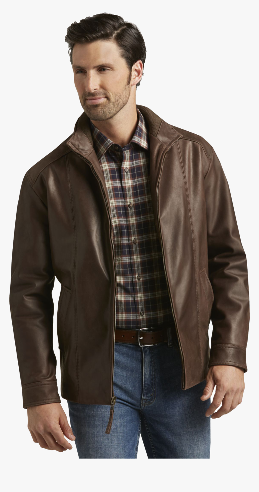 Leather Jacket For Men Png Photo Background - Leather Jacket, Transparent Png