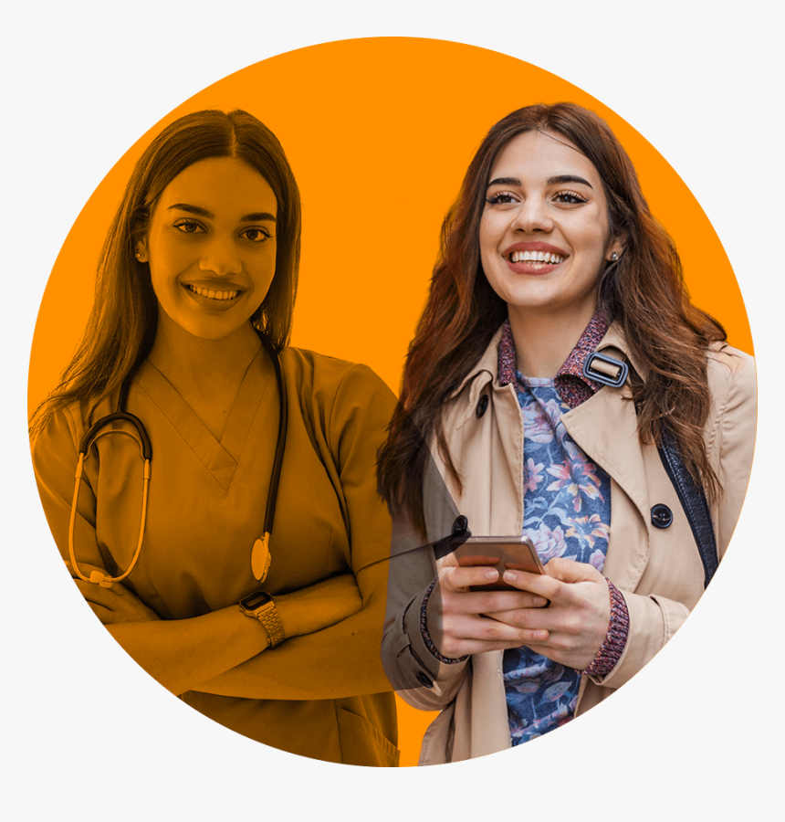 Student Before And After Career Ready Course - Girl, HD Png Download