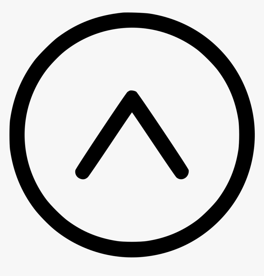 Previous Track Top Arrow Navigation Ui Control - Linkedin Social Icon Png, Transparent Png