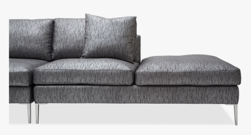 3 Pcs Dark Gray Sectional Sofa Set With Loveseat Corner - Chaise Longue, HD Png Download