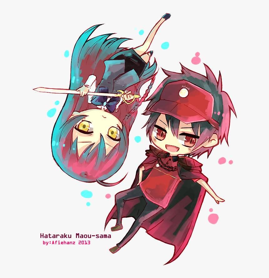 Demon Lord Devil Part Timer, HD Png Download