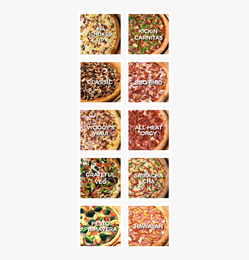Woodstock's Pizza Pesto Primavera, HD Png Download