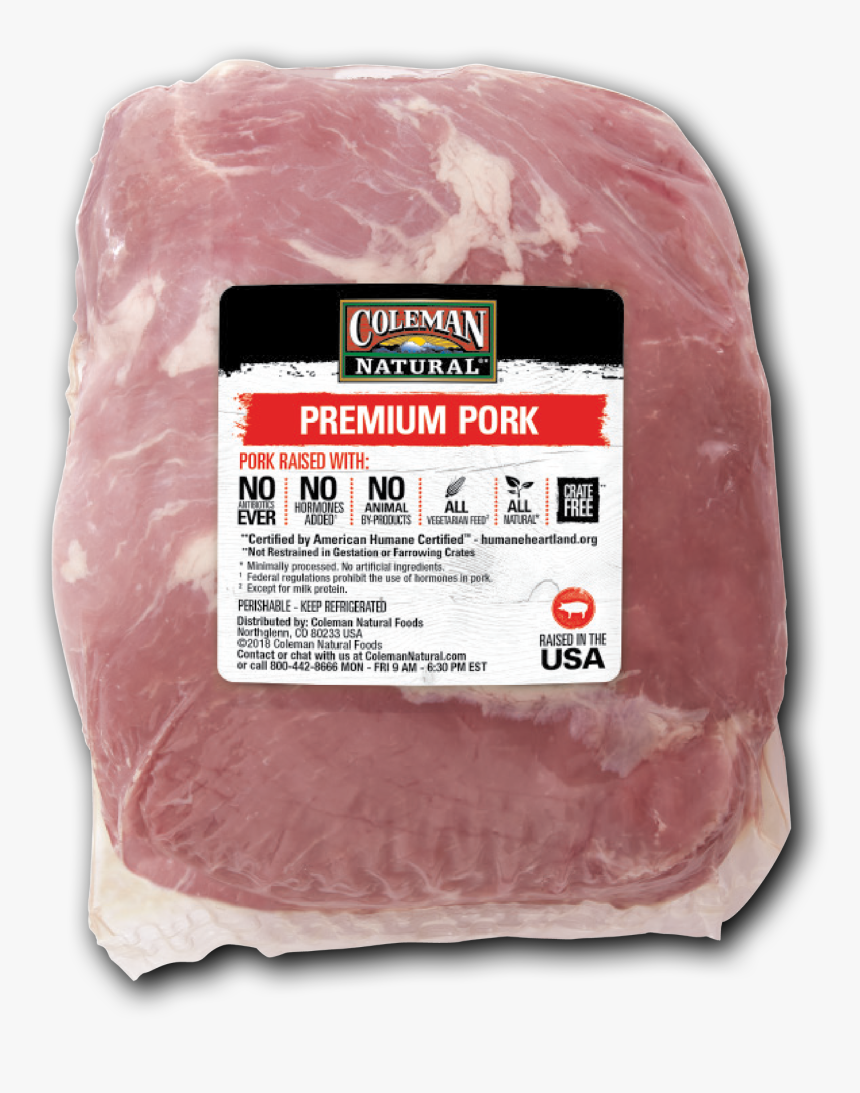 Coleman Natural Boneless Pork Loin Roast Image Number - Brisket, HD Png Download
