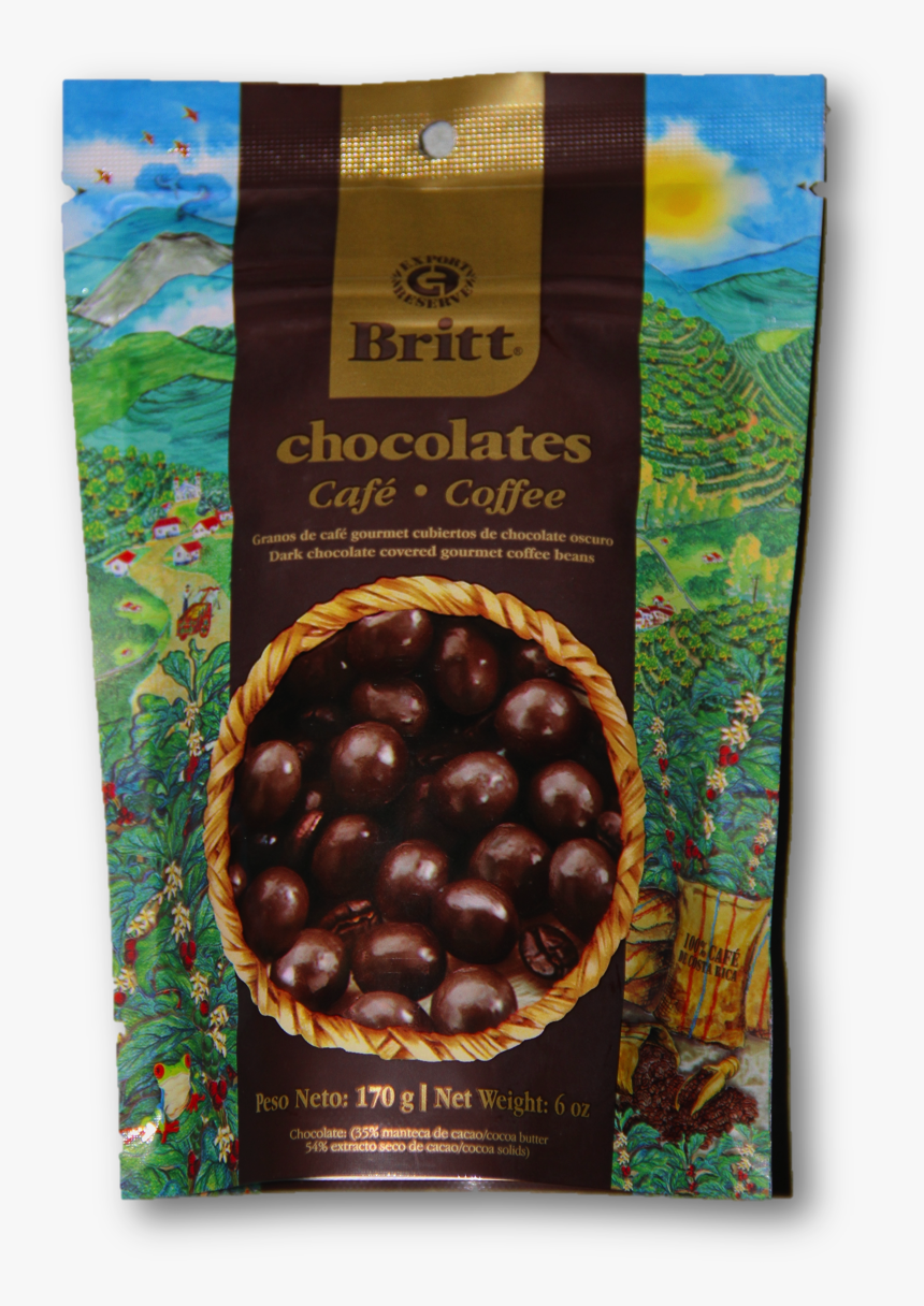 Coffee Beans Covered In Dark Chocolate, HD Png Download