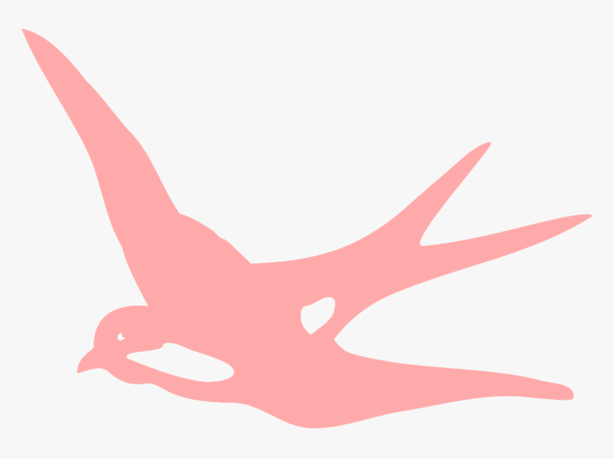 Pink Swallow, HD Png Download
