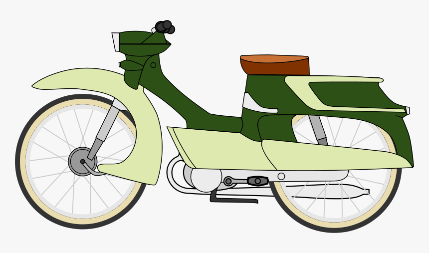 Free Clip Art Nsu Quickly T - Moped Clipart, HD Png Download
