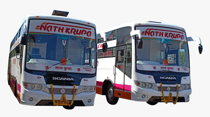 Bus Nathkrupa Travels - Tour Bus Service, HD Png Download