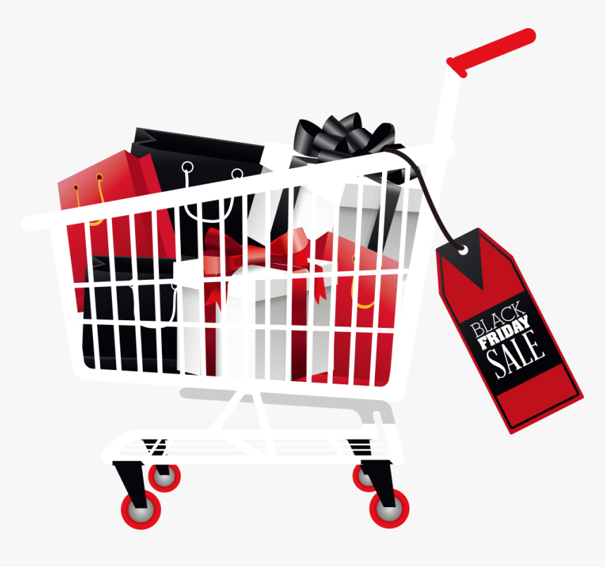 Transparent Shopping Carts Clipart - Shopping Cart Product Vector Png, Png Download
